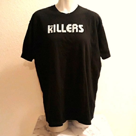 The Killers Official Logo Black XL Tee - Picture 2 of 5
